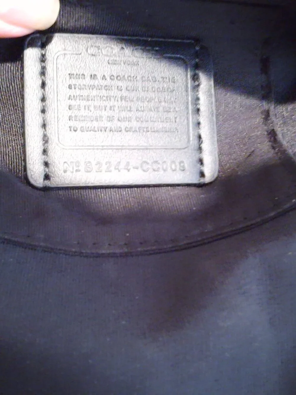 COACH Sullivan Pack Blocked Signature Men's Shoulder Bag CC009